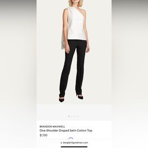 Brandon Maxwell tunic blouse